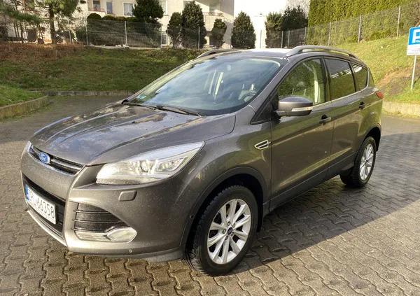 samochody osobowe Ford Kuga cena 55000 przebieg: 118724, rok produkcji 2015 z Szczecin